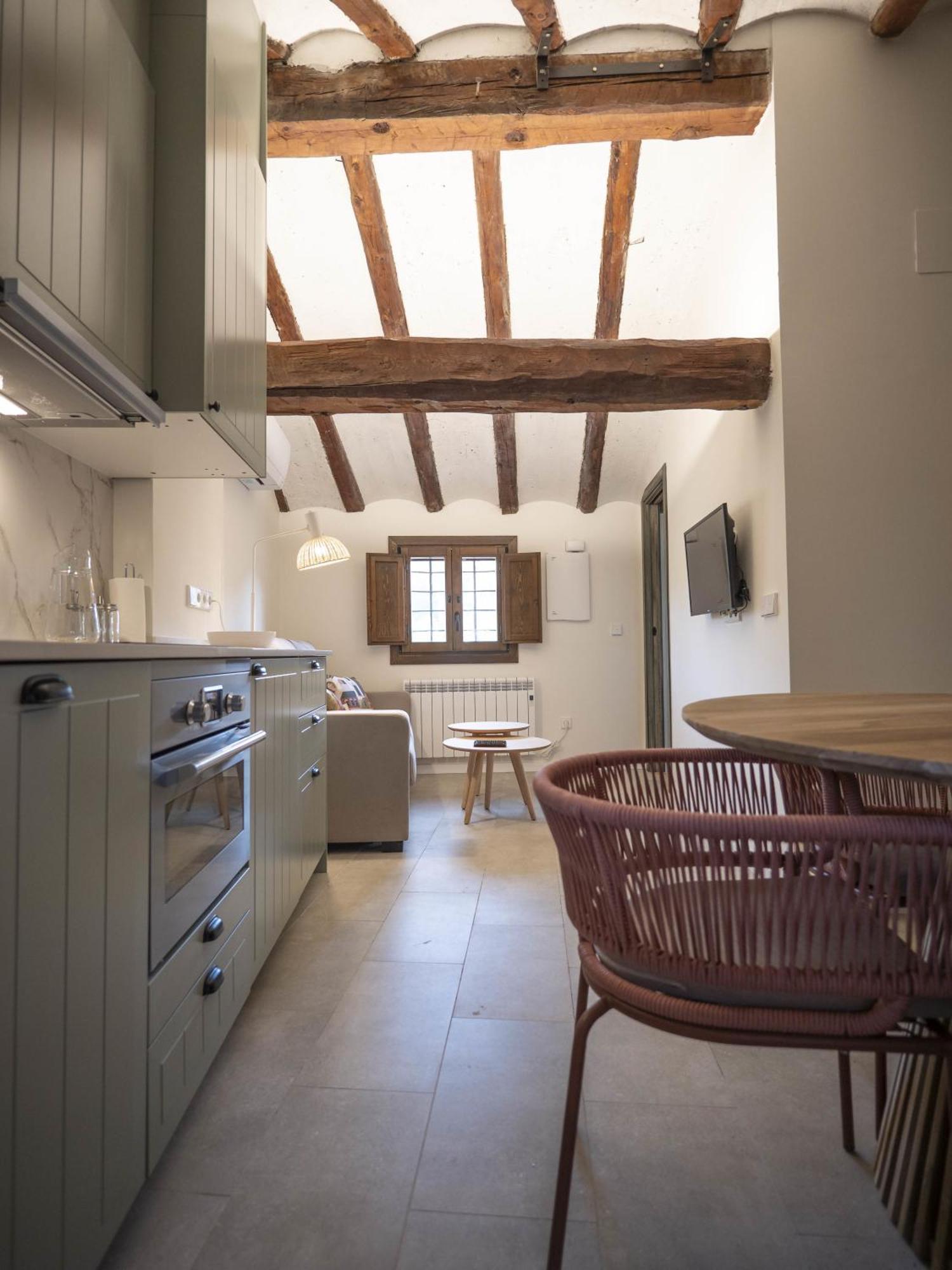 La Casa Amarilla Apartamento Enebro Albarracín Exteriör bild