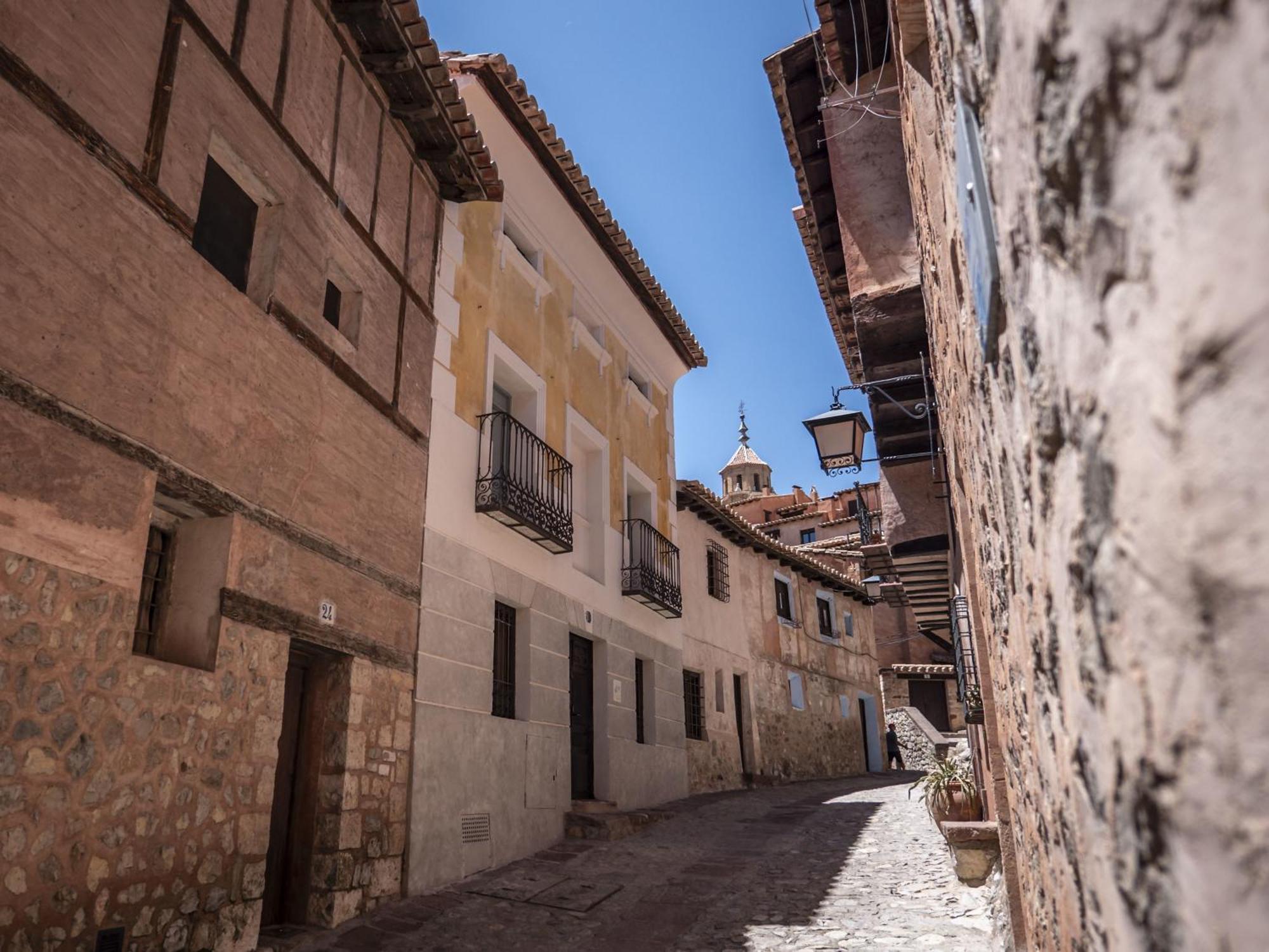 La Casa Amarilla Apartamento Enebro Albarracín Exteriör bild